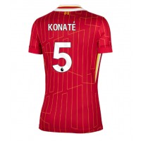 Dres Liverpool Ibrahima Konate #5 Domáci pre Ženy 2024-25 Krátky Rukáv